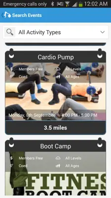 Home Workout Exercise Program android App screenshot 0