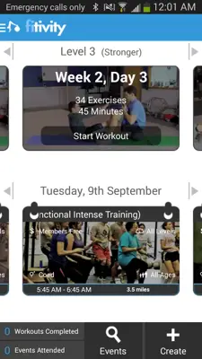 Home Workout Exercise Program android App screenshot 3